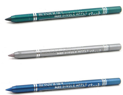 

Bonjour Paris Single Apply 08072016136 Green-Silver-Turquoise Kajal(Green, Silver, Turquoise, 3.6 g)