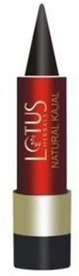LOTUS MAKE - UP Natural Kajal(Black, 4 g)