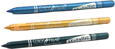 

Color Fever Gold Colour Kajal Set 012(Blue, Gold, Dark Green,, 3.6 g)
