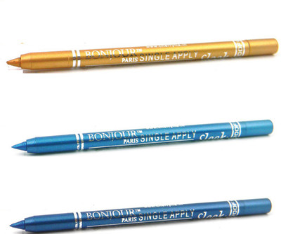 

Bonjour Paris Single Apply 08072016165 Golden-Blue-Turquoise Kajal(Golden, Blue, Turquoise, 3.6 g)