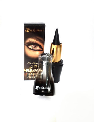 

Washami 3D kajal Eyeliner(Black, 3.4 g)