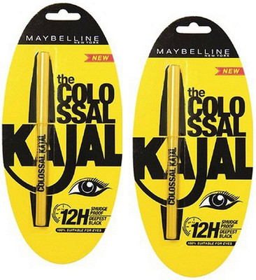 

Maybelline Colossal Kajal (pack of 2 )(Black)