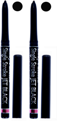 

Lady Fashion Revolving Kajal (pack of 2) 222(Black, 0.3 g)