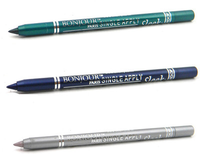 

Bonjour Paris Single Apply 08072016129 Green-Blue-Silver Kajal(Green, Blue, Silver, 3.6 g)