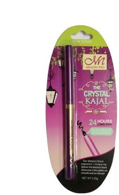 

Menow Crystal Kajal(Black, 0.25 g)