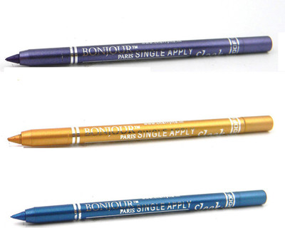 

Bonjour Paris Single Apply 0807201672 Purple-Golden-Turquoise Kajal(Purple, Golden, Turquoise, 3.6 g)