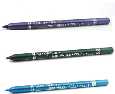 

Bonjour Paris Single Apply 0807201684 Purple-Green-Blue Kajal(Purple, Green, Blue, 3.6 g)