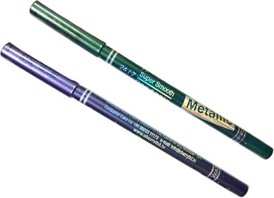 

Color Fever Metllic Kajal 5(Purple, Green, 4 g)