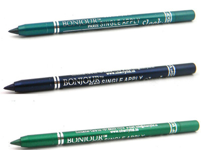 

Bonjour Paris Single Apply 08072016124 Green-Navy Blue-Green Kajal(Green, Navy Blue, Green, 3.6 g)