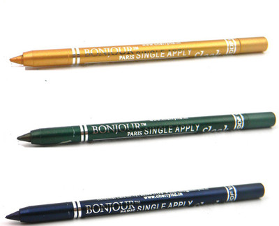 

Bonjour Paris Single Apply 08072016145 Golden-Green-Navy Blue Kajal(Golden, Green, Navy Blue, 3.6 g)