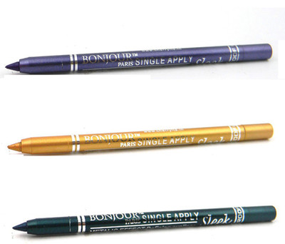 

Bonjour Paris Single Apply 0807201665 Purple-Golden-Green Kajal(Purple, Golden, Green, 3.6 g)