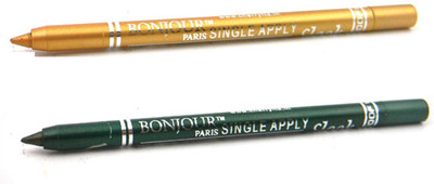 

Bonjour Paris Single Apply Golden-Leaf Green Kajal 32(Golden, Leaf Green, 2.4 g)