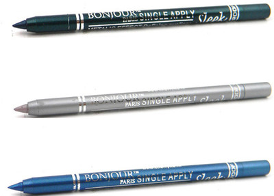 

Bonjour Paris Single Apply 08072016185 Green-Silver-Turquoise Kajal(Green, Silver, Turquoise, 3.6 g)