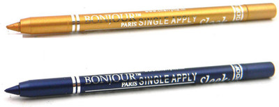 

Bonjour Paris Single Apply 47201649 Golden-Blue Kajal(Golden, Party Blue, 2.4 g)