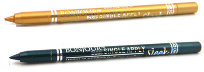 

Bonjour Paris Single Apply Golden-Green Kajal 31(Golden, Green, 2.4 g)