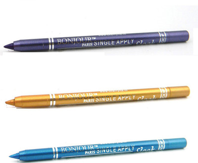 

Bonjour Paris Single Apply 0807201671 Purple-Golden-Blue Kajal(Purple, Golden, Blue, 3.6 g)