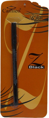 Camieo Z Black Kajal(Black, 0.3 g)