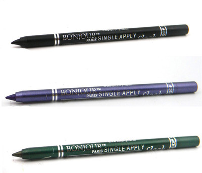 

Bonjour Paris Single Apply 0807201604 Black-Purple-Green Kajal(Black, Purple, Green, 3.6 g)
