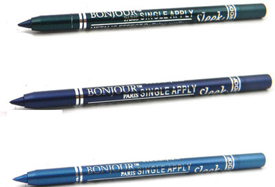 

Bonjour Paris Single Apply 08072016180 Green-Blue-Turquoise Kajal(Green, Blue, Turquoise, 3.6 g)