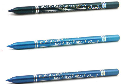 

Bonjour Paris Single Apply 08072016186 Green-Blue-Turquoise Kajal(Green, Blue, Turquoise, 3.6 g)