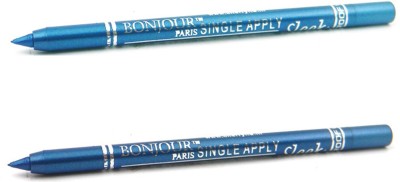 BONJOUR PARIS Single Apply Sky Blue-Turquoise 3010201615(Turquoise, Sky Blue, 2.4 g)
