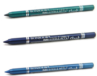 

Bonjour Paris Single Apply 08072016131 Green-Blue-Turquoise Kajal(Green, Blue, Turquoise, 3.6 g)