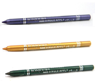 

Bonjour Paris Single Apply 0807201666 Purple-Golden-Green Kajal(Purple, Golden, Green, 3.6 g)