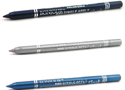

Bonjour Paris Single Apply 08072016210 Navy Blue-Silver-Turquoise Kajal(Navy Blue, Silver, Turquoise, 3.6 g)