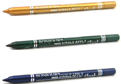 

Bonjour Paris Single Apply 08072016146 Golden-Green-Blue Kajal(Golden, Green, Blue, 3.6 g)