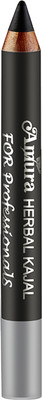 

Amura Colour Cosmetics Professional Herbal Pencil Kajal(Black, 3 g)