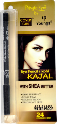 

Cover Girl Kohal Waterproof Kajal (Jet Black)(Black)