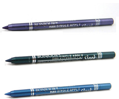 

Bonjour Paris Single Apply 0807201679 Purple-Green-Turquoise Kajal(Purple, Green, Turquoise, 3.6 g)