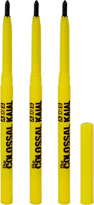 ADS Colossal Kajal Pack of 3-YLW(A0835-1, 0.3 g)