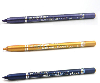 

Bonjour Paris Single Apply 0807201668 Purple-Golden-Blue Kajal(Purple, Golden, Blue)