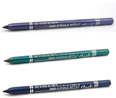 

Bonjour Paris Single Apply 0807201660 Purple-Green-Blue Kajal(Purple, Green, Blue, 3.6 g)