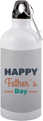 COLOR YARD 600 ml Aluminium Sipper(Pack of 1, White)