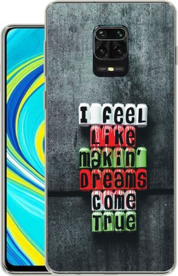 mobom Back Cover for Redmi Note 9 Pro Max(Multicolor, Dual Protection, Silicon, Pack of: 1)