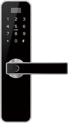 OZONE Zinc Alloy Metallic Electronic locks(Black)
