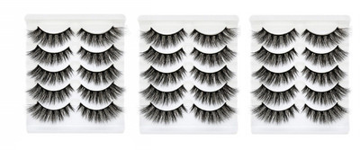 angelie False Eyelashes Natural Fake Eyelashes Thick Long Eye Lashes Soft Fake Premium Lash Artificial Eyelashes (Pack of 15)(Pack of 15)