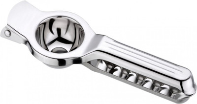 poksi Steel stainless steel lemon squeezer with opener Hand Juicer(Silver)