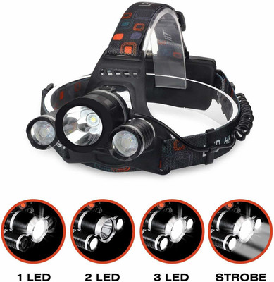 SHAYONA SALES LED Head Lamp Flash Light LED Headlamp LED Headlamp(Black)