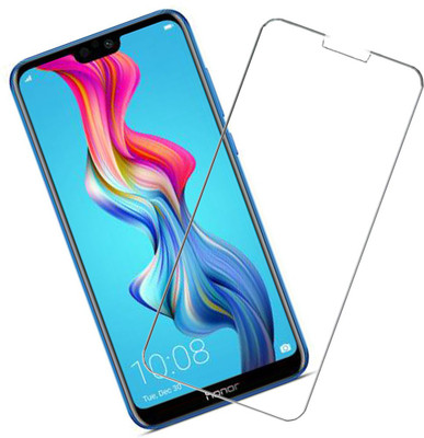 HOBBYTRONICS Tempered Glass Guard for Honor 9N(Pack of 1)