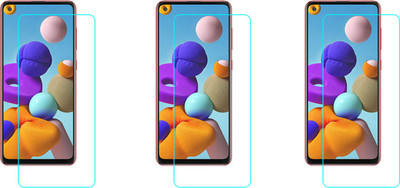 ACM Tempered Glass Guard for Samsung Galaxy A21S(Pack of 3)