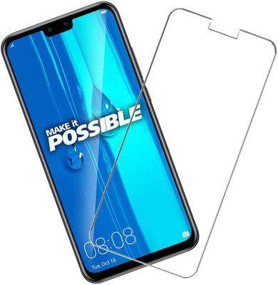 HOBBYTRONICS Tempered Glass Guard for Huawei Y9 2019(Pack of 1)