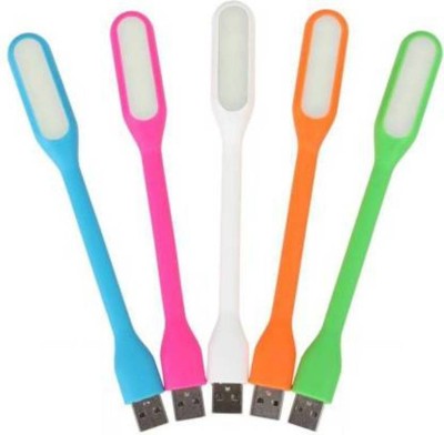 Afpin Pack of five - Flexible Led Light(Sky Blue, Green, White, Pink, Orange)