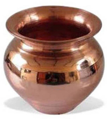 

S S Enterprises Copper Kalash(Gold)