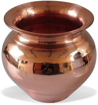 

UnMe Exotica Copper Kalash(Height: 6 inch, Brown)