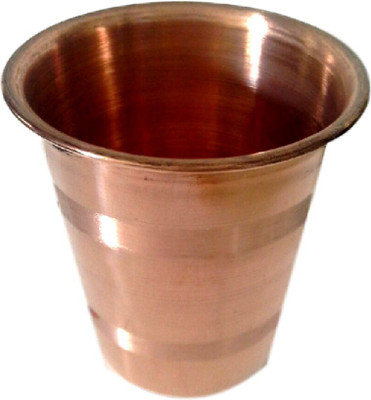 

Divine Temples Jal Patra - (8.5 cms) Copper Kalash(Height: 3.3 inch, Brown)