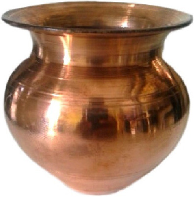 

Divine Temples (8.5 cms) Copper Kalash(Height: 3.3 inch, Brown)