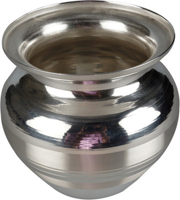 

Abhushan Hyderabadi German Silver Plated Kalash(Silver)